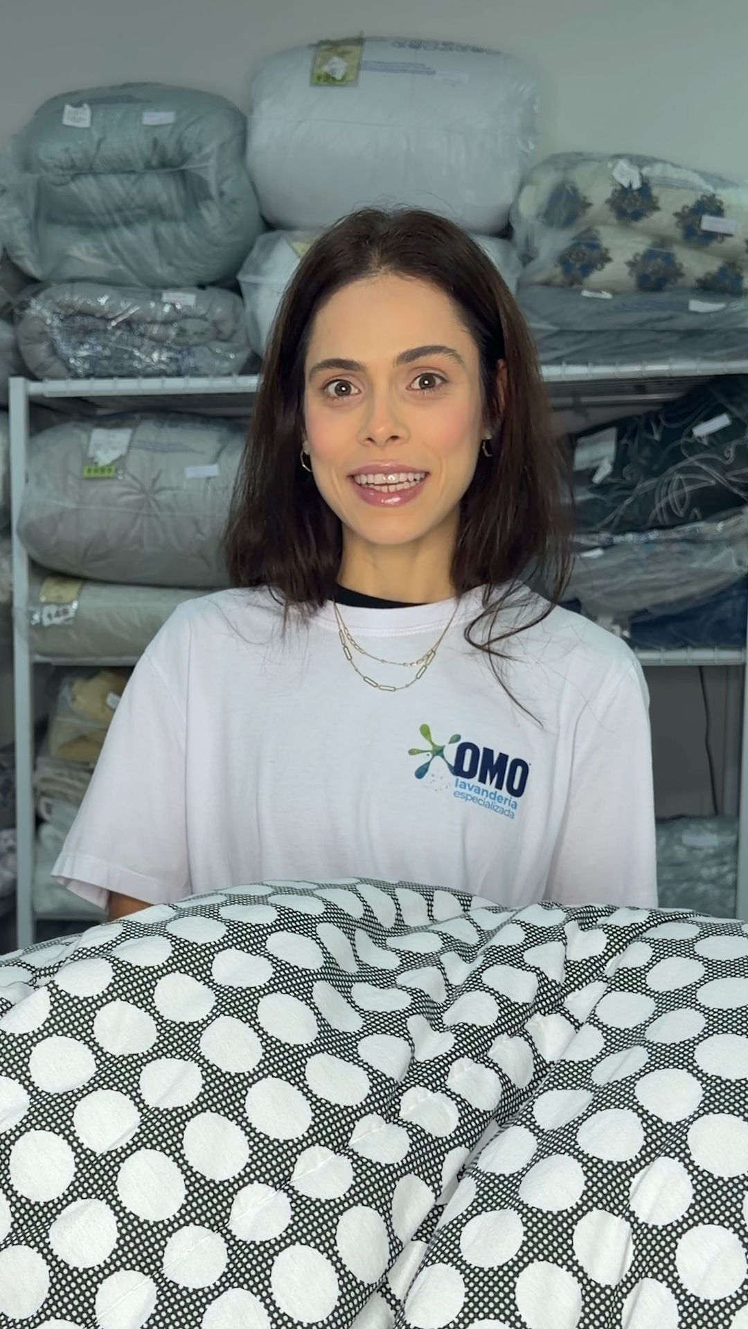 Coleta e entrega OMO Lavanderia